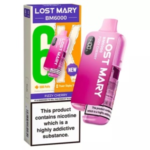 Lost Mary BM6000 Big Puff Disposable Vape - Fizzy Cherry